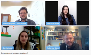 Encontro com as Profissões do Instituto Ivoti inicia com painel de Egressos