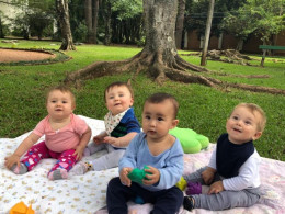 Turma do Nível 1 participa de atividades externas no Instituto Ivoti