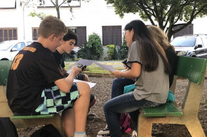 Alunos participam da Olimpíada Nacional de História