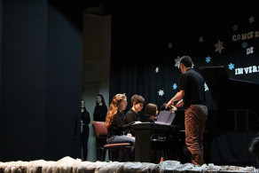 Concerto de Inverno em preparação para viagem internacional