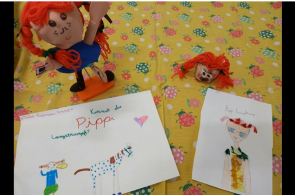 Histórias da Pippi Langstrumpf inspiram turma do 4º ano Bilíngue