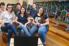 Acadêmicos participam de videoconferência com turma mexicana