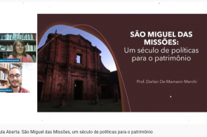 Curso de História realiza aula on-line aberta sobre São Miguel das Missões