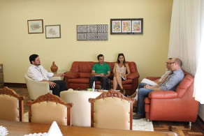 Prefeito e Secretária de Educação visitam o Instituto Ivoti