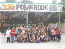 Turma dos 9ºs anos realiza intercâmbio com colégio de Santa Catarina