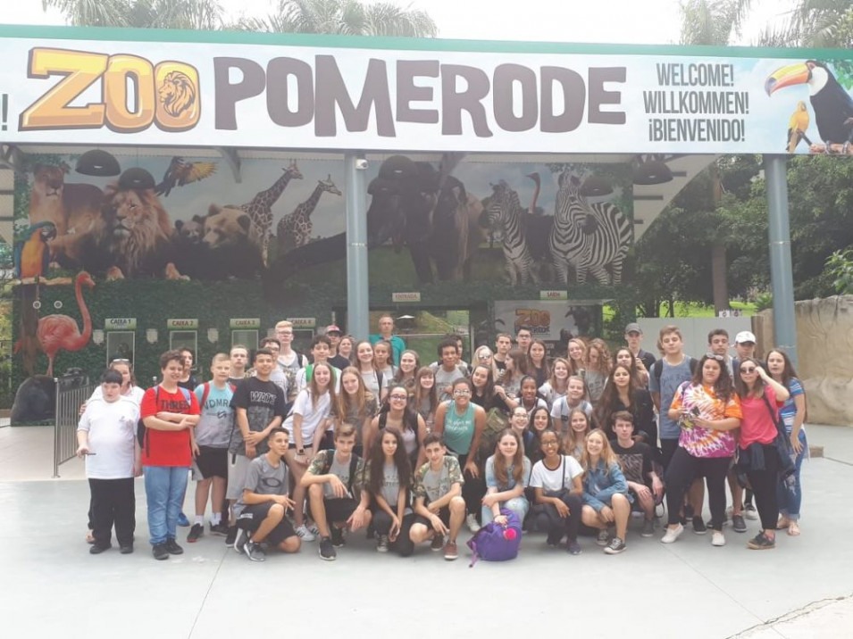 Turma dos 9ºs anos realiza intercâmbio com colégio de Santa Catarina