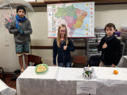 Turma apresenta trabalhos sobre Aspectos Geográficos do Estado