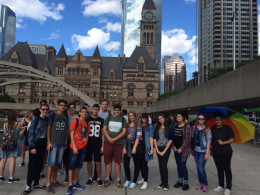 Intercambistas já iniciaram com as aulas em Toronto