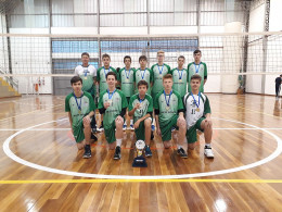 Time de vôlei é tetracampeão no Intercolegial da Sociedade Ginástica