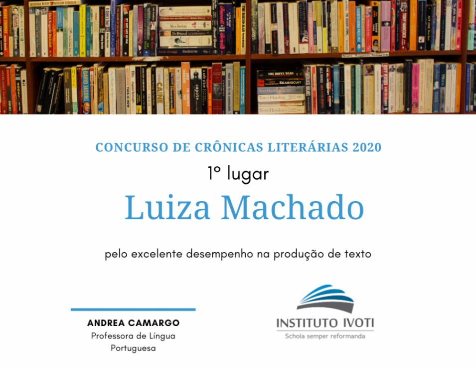 Turmas do 8ºano do Instituto Ivoti realizam concurso de Crônicas Literárias