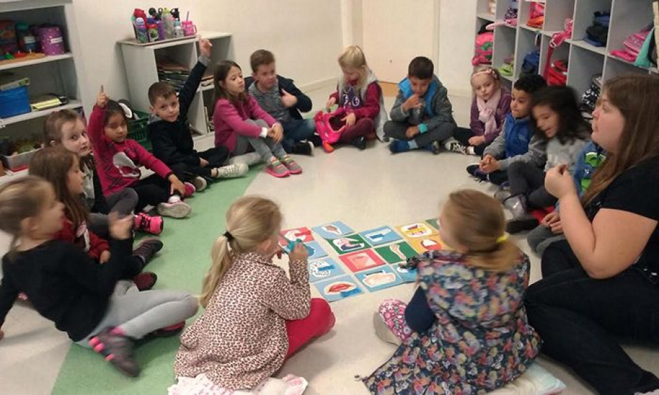 Alunos do Nível 5 aprendem sobre seu próprio corpo