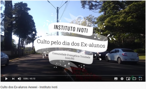 Culto dos Ex-Alunos é transmitido de forma on-line pelo Instituto Ivoti
