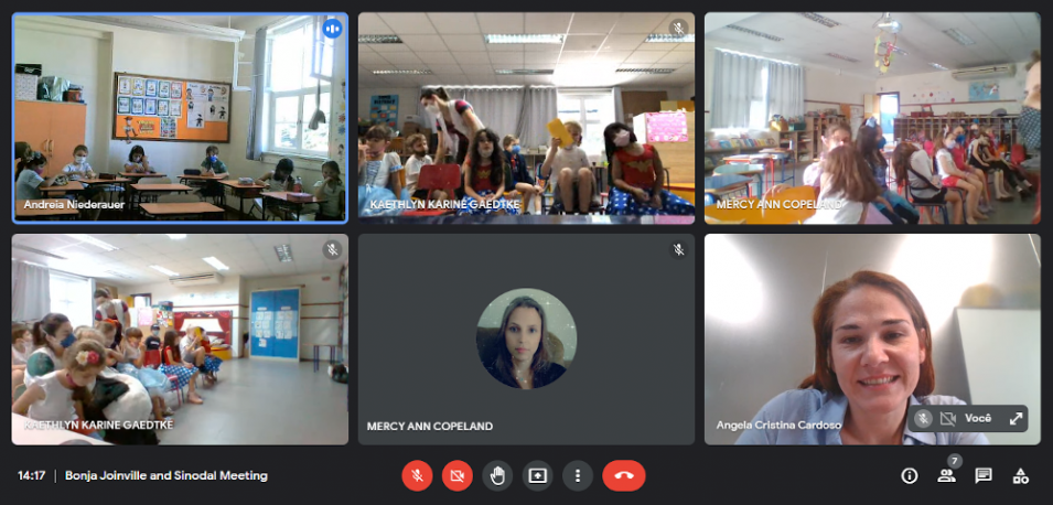 Grupo de Pesquisa realiza encontro on-line entre alunos do RS e de SC