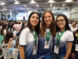 Alunas do Instituto Ivoti ficam em 4º lugar na Mostratec Júnior
