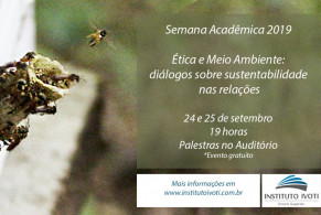 Semana Acadêmica do Instituto Ivoti falará sobre Ética e Meio Ambiente