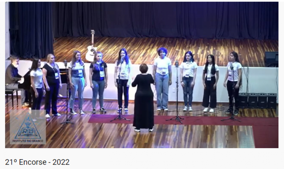 Grupo de Canto Coral participa do 21º ENCORSE, em São Leopoldo