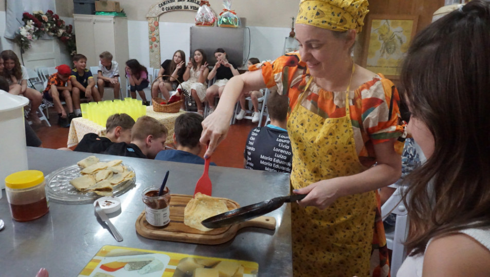 Turmas do 5º ano tem momento de despedida das aulas do Programa Herbário Vivo