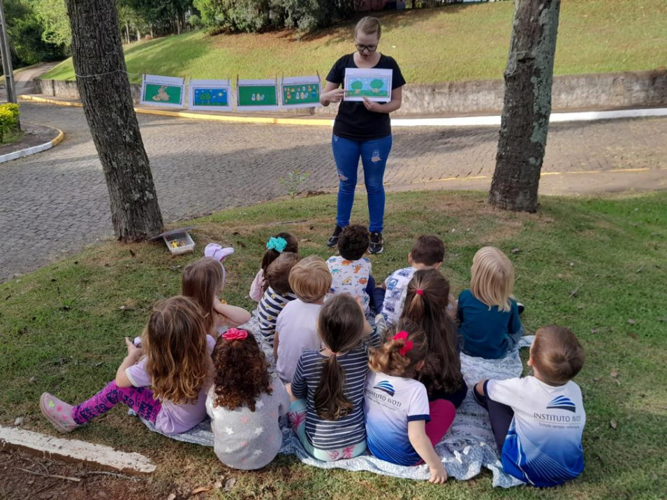 Crianças da Educação Infantil tem momentos alusivos à Páscoa