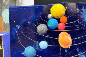 2º ano B cria Cantinho EspAcial continuando os estudos para a Olimpíada Brasileira de Astronomia e Astronáutica