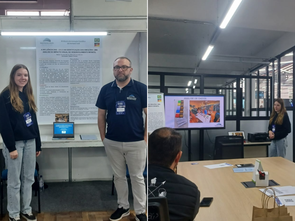 Pesquisa de estudantes de Design Gráfico do Instituto Ivoti é compartilhada em Fórum Técnico-Científico