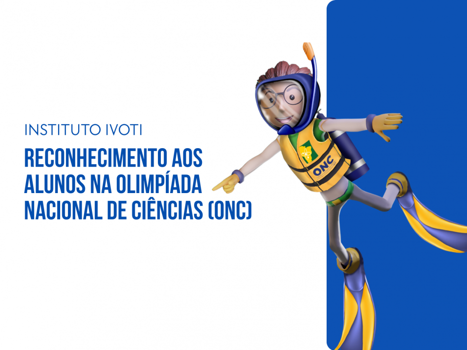 Alunos do Instituto Ivoti recebem reconhecimento na Olimpíada Nacional de Ciências 2025