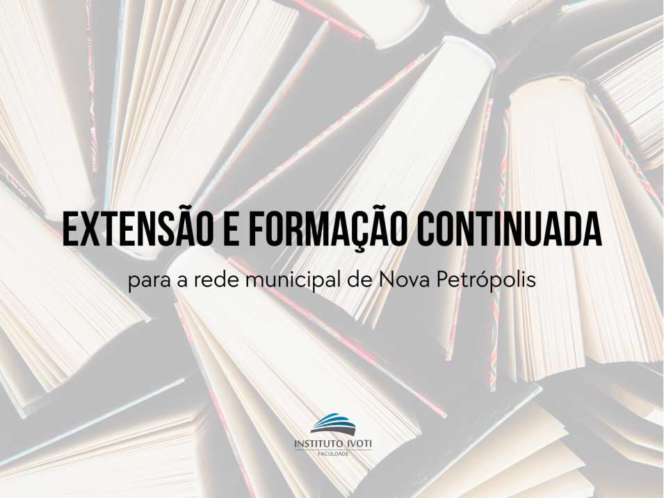 Extensão promove qualificação docente para a rede municipal de Nova Petrópolis