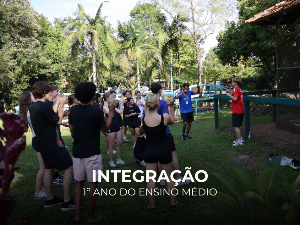 Primeiros anos do ensino médio participam de momento de integração