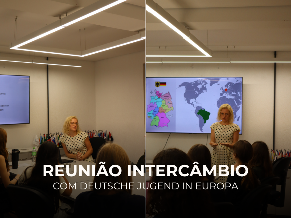 Visita de representante da DJO (Deutsche Jugend in Europa) no Instituto Ivoti