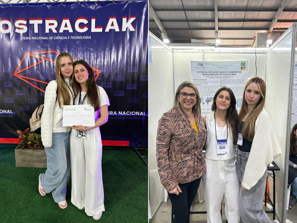 Estudantes do Instituto Ivoti conquistam 2º lugar na Mostraclak com projeto sobre dessalinização