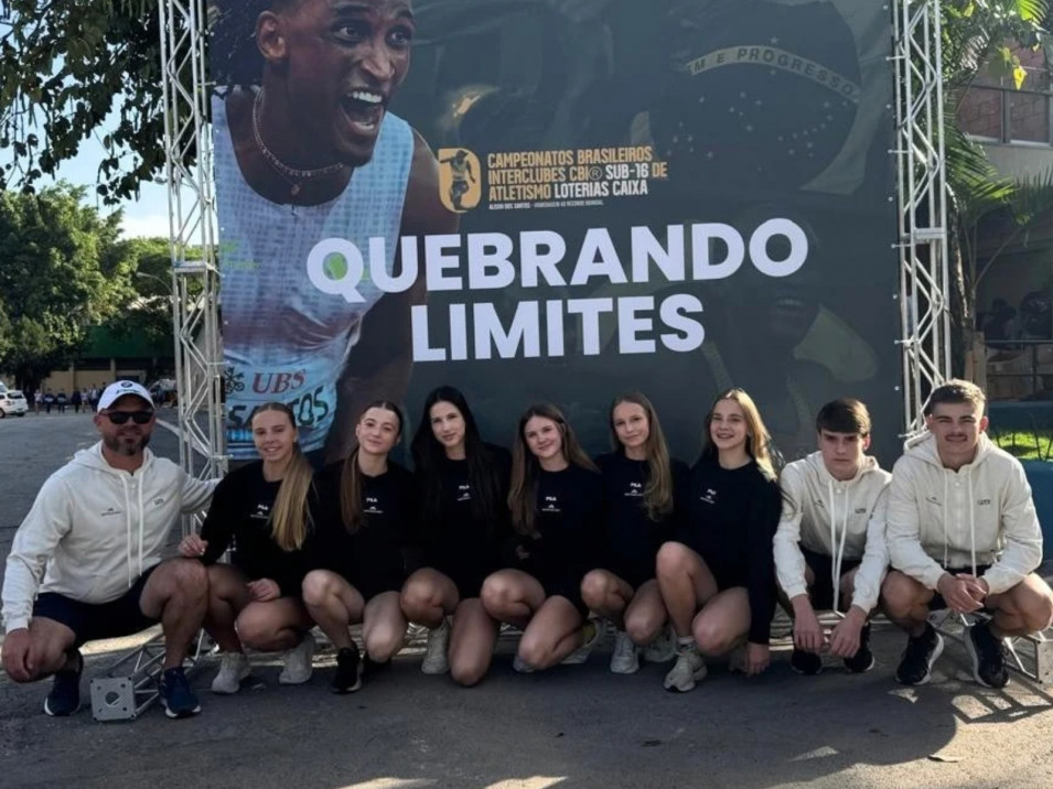 Oito atletas da Equipe Municipal de Atletismo/Instituto Ivoti participam do Campeonato Brasileiro Sub-16 de Atletismo, em São Paulo