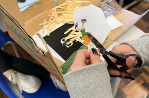 Estudantes do Instituto Ivoti criam maquetes representando os Jogos Germânicos