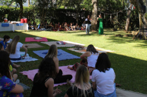 Estudantes promovem Café com o Curso Normal para confraternizar e agradecer aos municípios