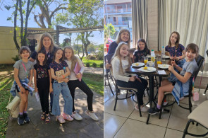 Aprendizado e diversão: turma do Kids 2 explora a cidade em aula de Inglês