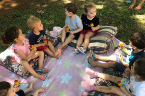 Festa havaiana é tema da primeira semana da Colônia de Férias do Instituto Ivoti
