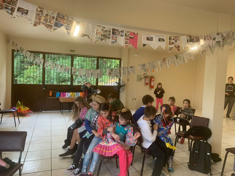Crianças do Turno Integral tem atividades especiais durante Festa Junina