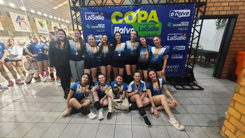 Equipe Feminina Infanto-Juvenil Conquista Primeira Medalha de Bronze na 3ª Edição da Copa Polvo