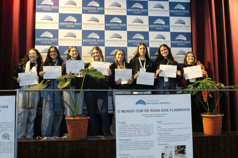 Trabalhos premiados na Mostra de Iniciação Científica recebem credencial para Mostratec e MostraCLAK