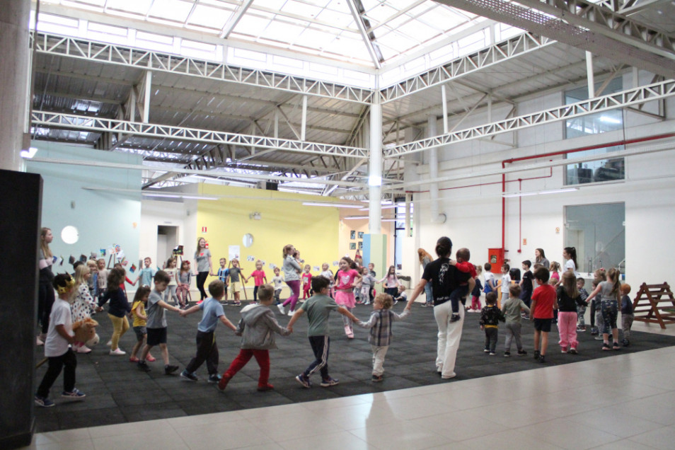 Crianças da Educação Infantil participam da Semana da Língua Alemã