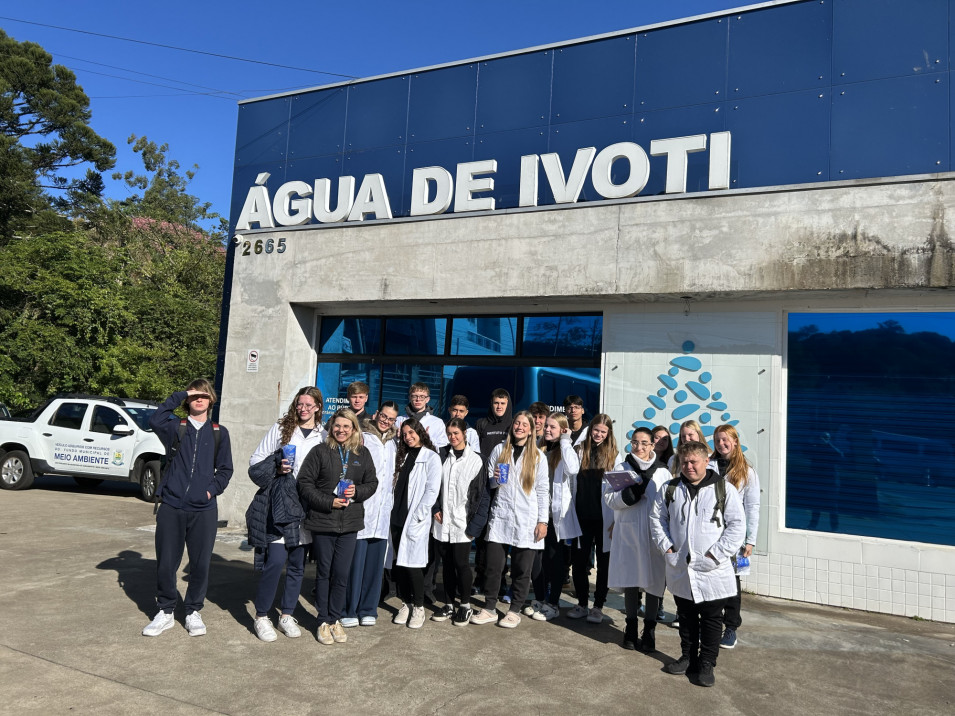 IFRHS realiza saída de estudos à autarquia Água de Ivoti