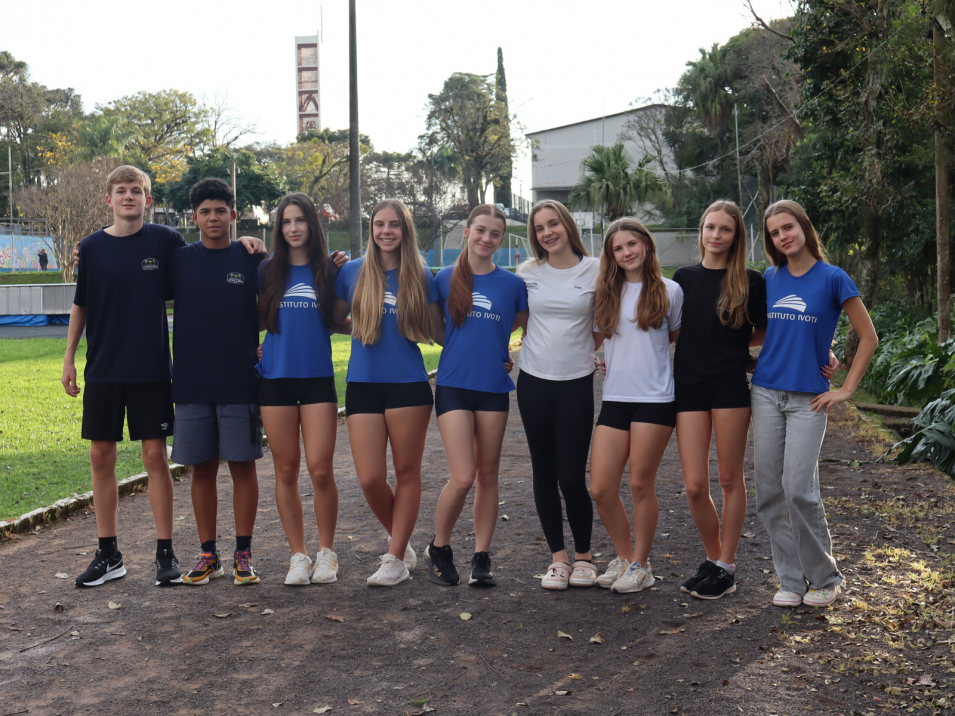 Atletas da Equipe Municipal de Atletismo/Instituto Ivoti garantem vagas para os Jogos Escolares Brasileiros em Brasília
