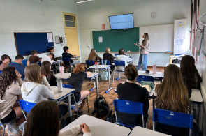 Estudantes do Itinerário de Raciocínio Humano e Sustentabilidade participam de palestra sobre padrões modernos de construção