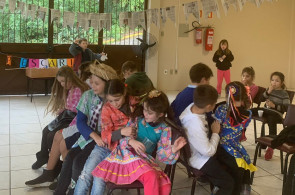 Crianças do Turno Integral tem atividades especiais durante Festa Junina