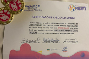 Estudantes do Instituto Ivoti recebem credencial para a Expo MIlset da América Latina