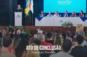 Formação, dedicação e futuro: Instituto Ivoti realiza Ato de Conclusão do Itinerário de Formação Docente