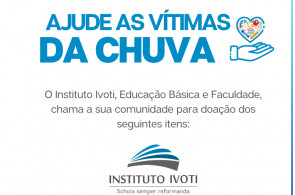 Instituto Ivoti lança campanha de arrecadação de material escolar e brinquedos