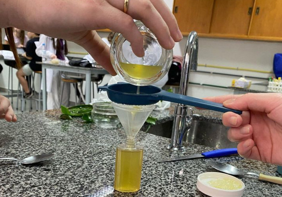 Projeto de fitoterapia e química orgânica é realizado por estudantes do Ensino Médio
