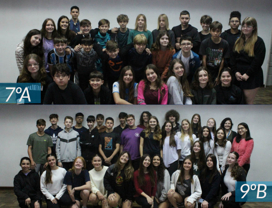 Turmas do Ensino Fundamental conhecem as turmas campeãs das interséries do Instituto Ivoti