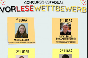 Cinco estudantes do Instituto Ivoti se classificam no Concurso de Leitura em Língua Alemã