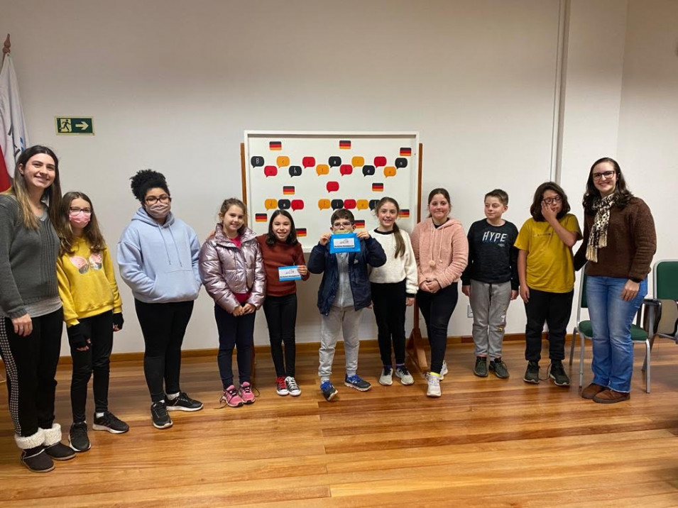 Turmas de 4º e 5º ano participam do Buchstabieren na Semana da Língua Alemã