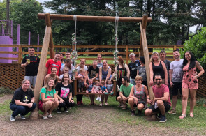 Turma do berçário realiza passeio para Estância Velha com as famílias